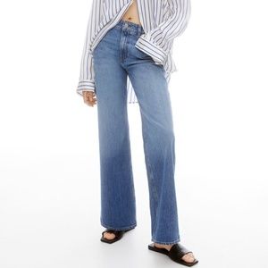 Wide High Jeans
